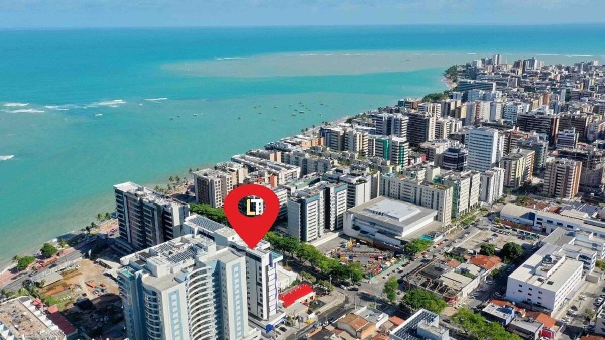 Edificio Sky Concept - Apt 1003 - Quarto E Sala Com Ar Condicionado, Piscina, Academia, Area Kids, Proximo A Praias Turisticas E Bares Badalados Maceió Eksteriør bilde